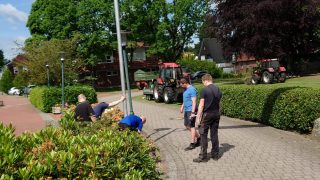 Arbeitseinsatz vor dem Schützenfest 2026